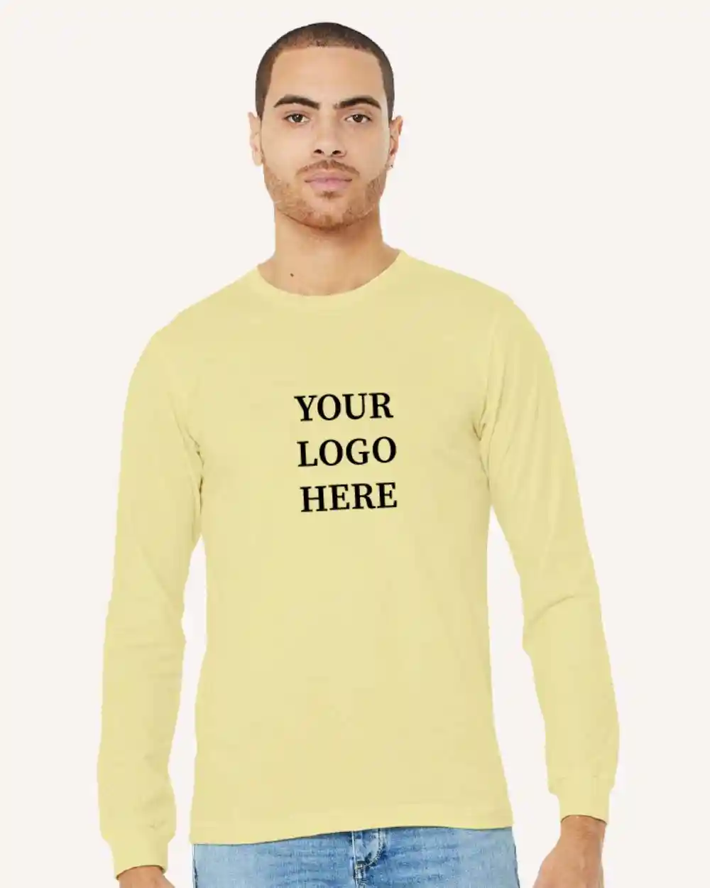 3501CVC-B1400 - Bella + Canvas - Heather CVC Long Sleeve Tee