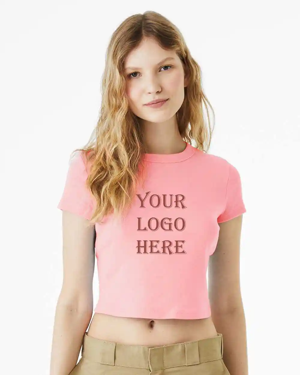 1010-B4000 - Bella + Canvas - Women's Micro Rib Baby Tee  