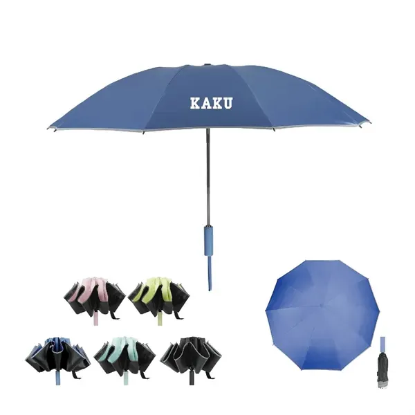 S12004 - Reflective Trim Auto-Reversal Umbrella (41'')