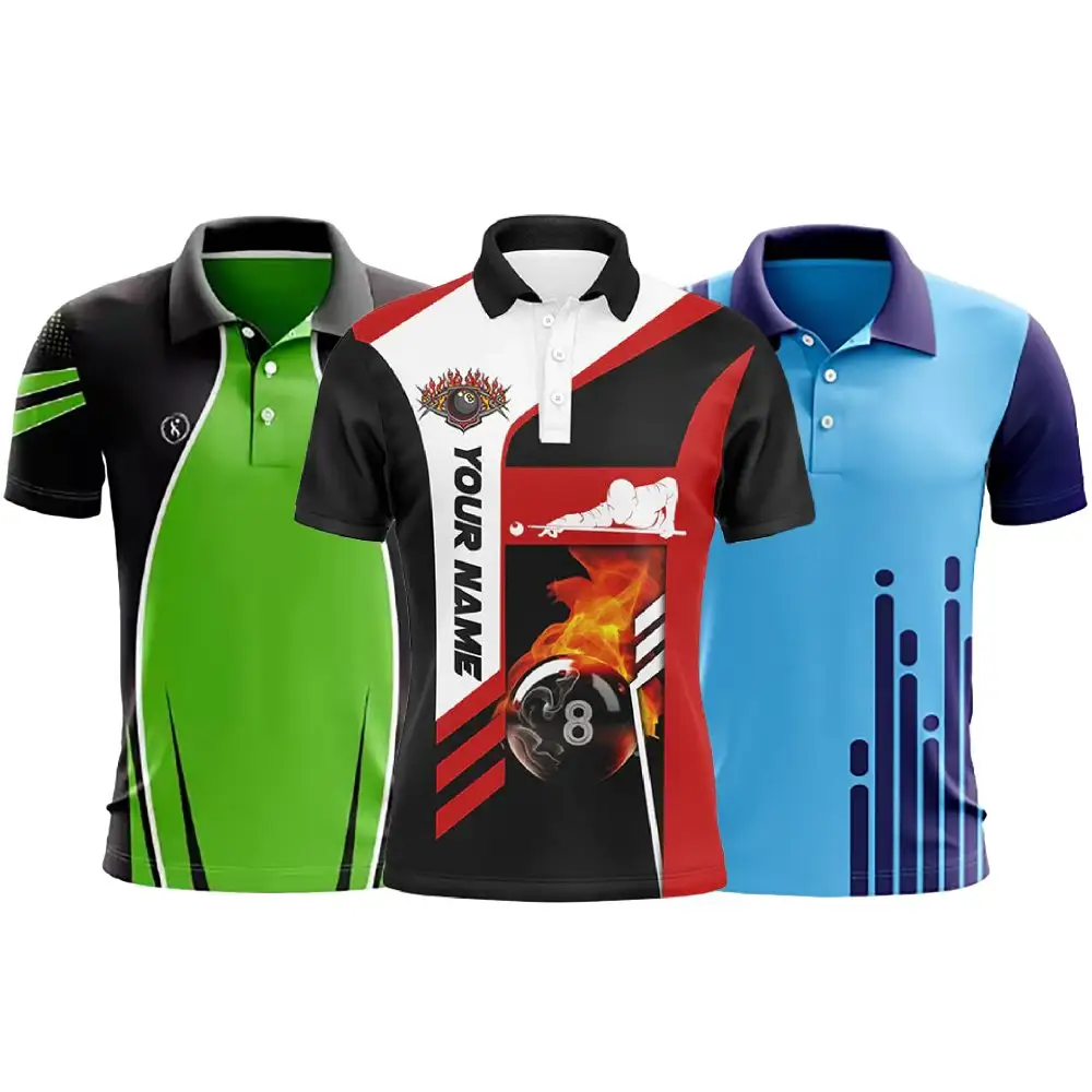S12503 - Custom Sublimation Short Sleeve Polo Shirt