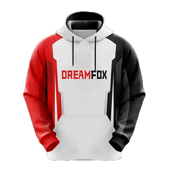 S12560 - Custom Men's Long Sleeve Hoodie with Kangaroo Pocket