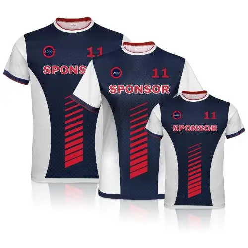 S12575 - Fully Sublimation Sports Short Sleeve T-Shirt