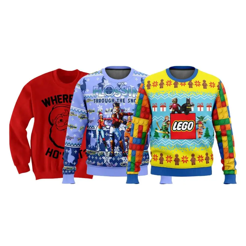 S12577 - Fully Sublimated Women's Crew Neck Sweatshirts