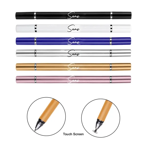 S12764 - Disk Tip Stylus Ballpoint Pen