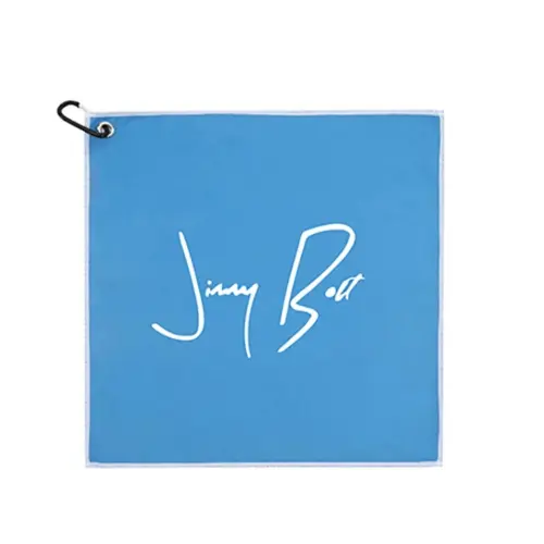 S12809 - Promotional Quick-Dry Microfiber Golf Towel