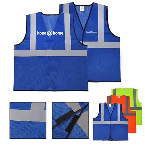 S12961 - Adult Reflective Mesh Safety Vest