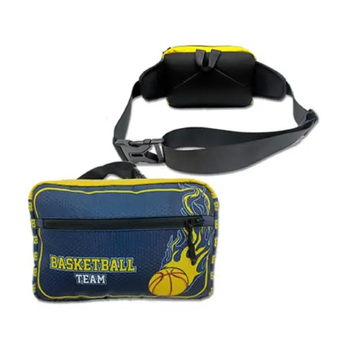 SBG85 - Custom Sublimated Travel Fanny Pack Waist Bag