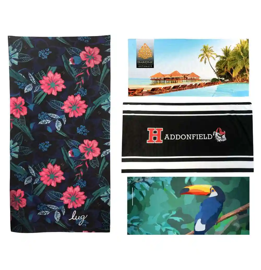 SBT3570 - Wholesale Oversized Beach Towels Fully Sublimated