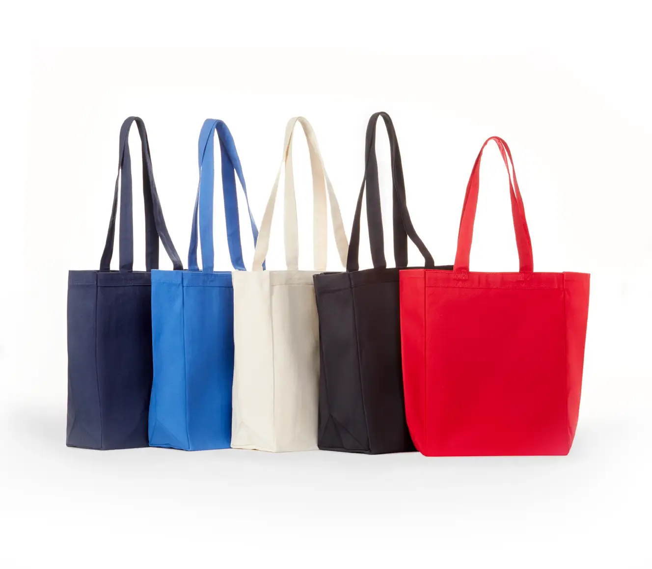 STB700 - Custom Printed Shopping Tote Bag with Full Gusset