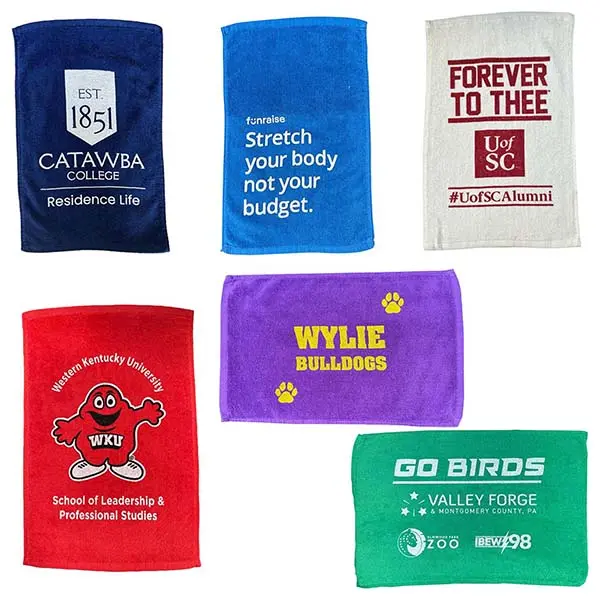 STV700 - Premium Custom Velour Rally Towels With Your Logo