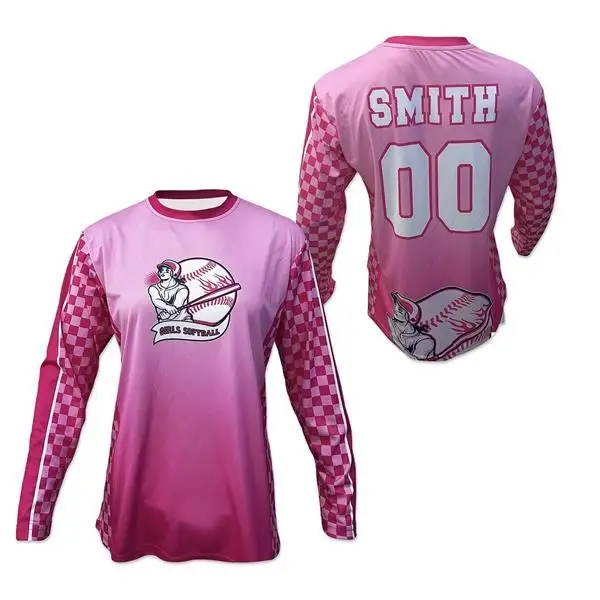 SUT177 - Custom Polyester Long Sleeve Women's T-Shirt