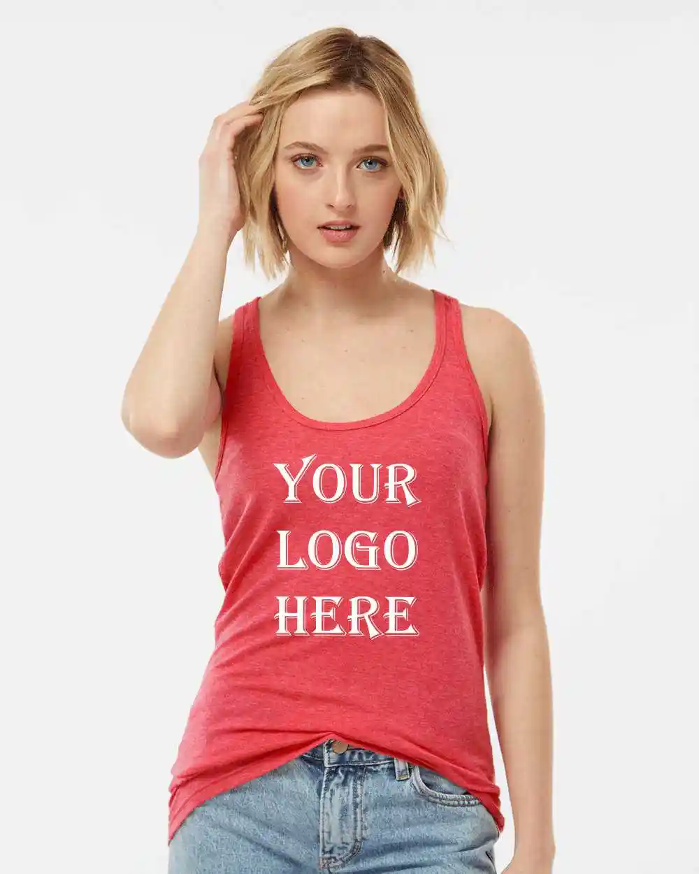 190-T8000 - Tultex - Women's Poly-Rich Racerback Tank Top