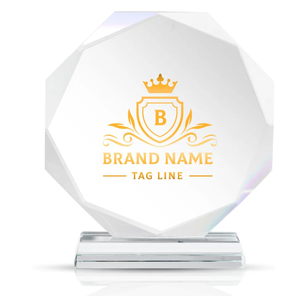 S13236 - Personalized Crystal Awards For Employees And Students 