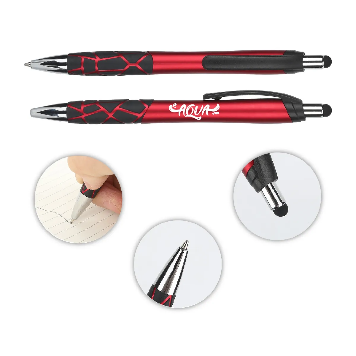 S17061 - Custom Stylus Mosaic Pen With Logo