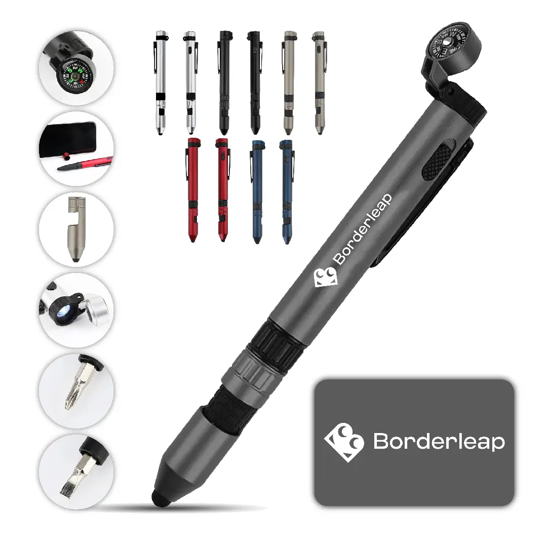 S12424 - Personalized Outdoor Multi Tool Pen In Bulk 