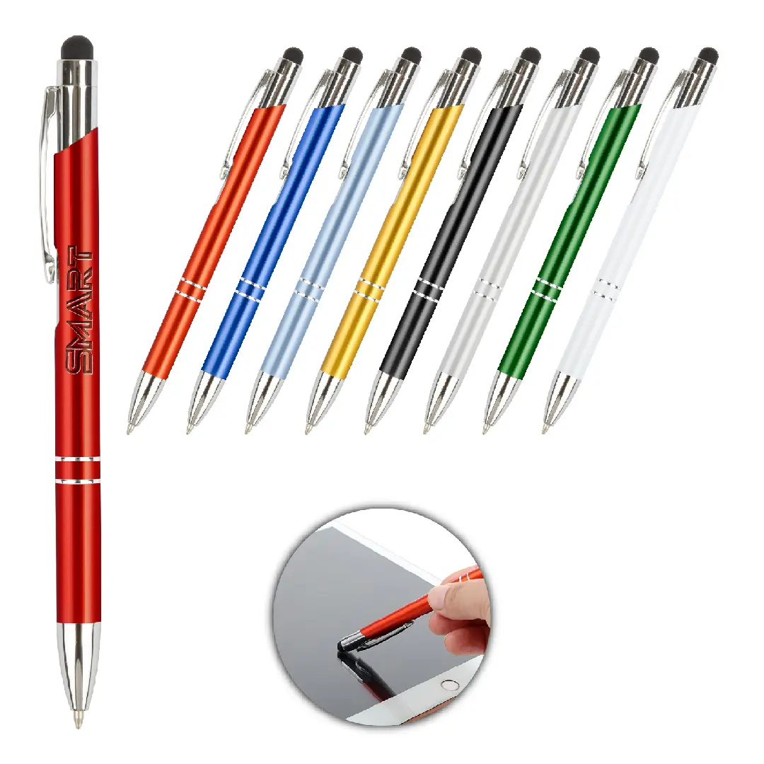 S17568 - Wholesale Metallic Stylus Pen With Logo
