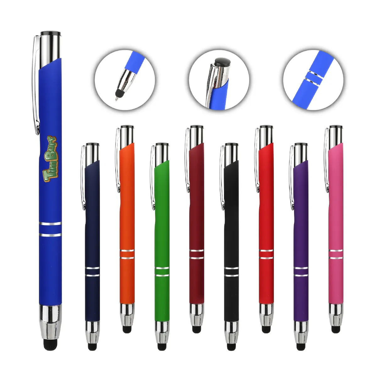 S18802 - Personalized Metal Pen with Aluminum Barrel For You 