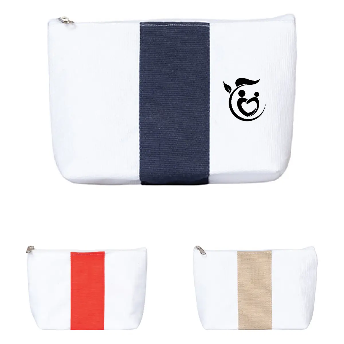 SST904P - Custom Printed Cotton Beach Pouch 12oz.